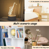 SaxGlow - 3D Saxophon Lampe