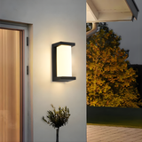 Brilix | LED-Außenwandleuchte, Bewegungsmelder, IP65, Warmweiß