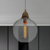 LumiLamp | Glas Hängeleuchte, Modernes Design in Klaren Farben