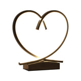 LoveNest – Holz Nachttisch mit Herzmotiv