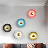 Elyx | LED Wandleuchte, Runde Form für Wohnzimmer, Schlafzimmer & Flur