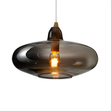 LumiLamp | Glas Hängeleuchte, Modernes Design in Klaren Farben