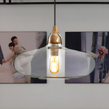 LumiLamp | Glas Hängeleuchte, Modernes Design in Klaren Farben
