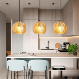 Gaius | Retro Glas Pendelleuchte