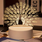 LumiPauw - Pfau LED Lampe