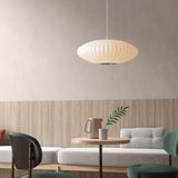 Nuvea | Japandi Seiden-Deckenlampe