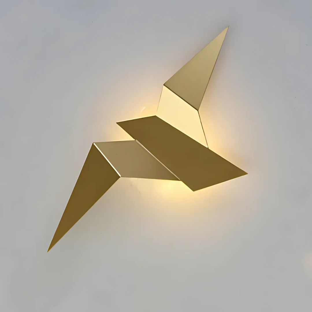 OrigamiLicht - Wandleuchte für Innenbereich im Origami-Design