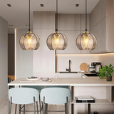 Gaius | Retro Glas Pendelleuchte