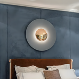 Elyx | LED Wandleuchte, Runde Form für Wohnzimmer, Schlafzimmer & Flur