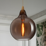 LumiLamp | Glas Hängeleuchte, Modernes Design in Klaren Farben