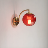 Dreva | LED Wandleuchte aus Glas, Modernes Warmweiß Licht