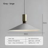 Luminoir Nordische Deckenlampe, Skandinavisches Design, Warmes Licht