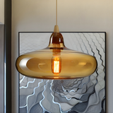 LumiLamp | Glas Hängeleuchte, Modernes Design in Klaren Farben