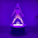 SportGlow - 3D Fußball LED Lampe