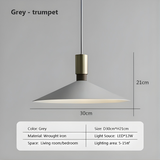 Luminoir Nordische Deckenlampe, Skandinavisches Design, Warmes Licht