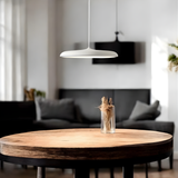 Olyra | Skandinavische Pendelleuchte aus Metall und Acryl, Warmes Licht