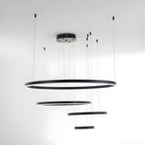 Arisha | Hängelampe, Modernes Weiß, Metall & Acryl, Dimmbar