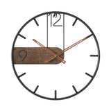 Luminoir - Walnuss Wanduhr