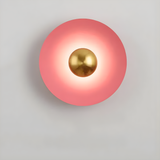 Elyx | LED Wandleuchte, Runde Form für Wohnzimmer, Schlafzimmer & Flur