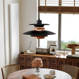 Fluora | Pendelleuchte, Nordisches Design aus Metall und Holz