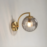 Dreva | LED Wandleuchte aus Glas, Modernes Warmweiß Licht