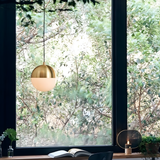 Astral Pendelleuchte Decke aus Glas, Gold Schwarz, Modernes Design