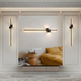 Trixon | LED-Wandleuchte, Minimalistisch, Aluminium, Warmweiß