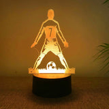 SportGlow - 3D Fußball LED Lampe