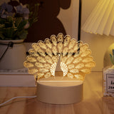 LumiPauw - Pfau LED Lampe