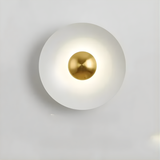 Elyx | LED Wandleuchte, Runde Form für Wohnzimmer, Schlafzimmer & Flur