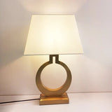 LuxeGlow - Metall Tischlampe
