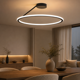 Sidera | Moderne LED Deckenlampe 3000K warmweiß rund Eisen Aluminium Design