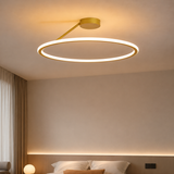 Sidera | Moderne LED Deckenlampe 3000K warmweiß rund Eisen Aluminium Design