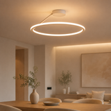 Sidera | Moderne LED Deckenlampe 3000K warmweiß rund Eisen Aluminium Design