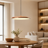 Olyra | Skandinavische Pendelleuchte aus Metall und Acryl, Warmes Licht