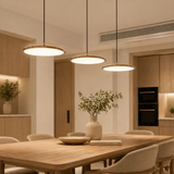 Olyra | Skandinavische Pendelleuchte aus Metall und Acryl, Warmes Licht