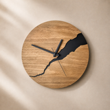 Trä LYX | Holz Wanduhr, Zeitloses Design aus hochwertigem Massivholz