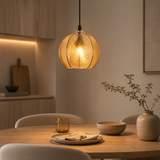 Gaius | Retro Glas Pendelleuchte