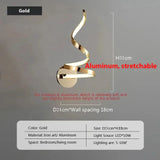 LumiSpiral - LED Wandlampe