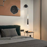 NordicLuxe - LED-Wandleuchte Schwarz