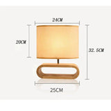 ScandiBeam – Holz Tischlampe