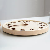 Nuvea | Holz Wanduhr
