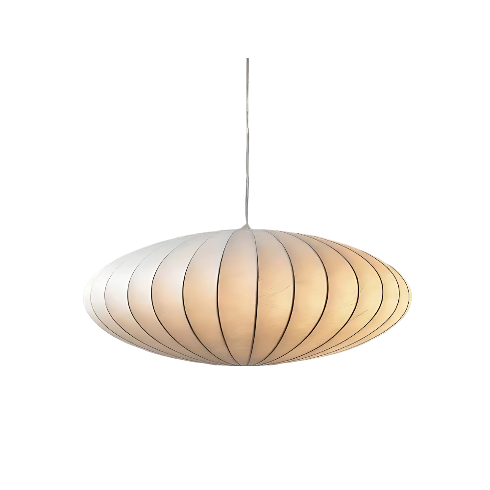 Nuvea | Japandi Seiden-Deckenlampe