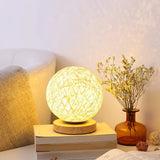 RattanSphere – Rattan Tischlampe