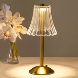 LuminaGlow – Kristall Tischlampe