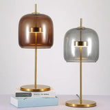LumiGlass - Moderne Glas-Tischlampe