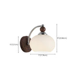 Alvra – Pilz Glas Wandleuchte