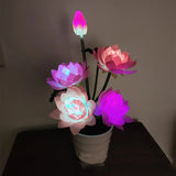 SolarBloom - Solar Lotus Gartenlampe