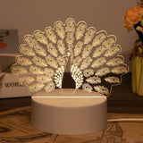 LumiPauw - Pfau LED Lampe