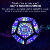 InfinityGlow - Dodekaeder LED Lampe